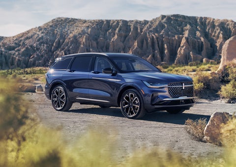 A 2024 Lincoln Nautilus® SUV is parked in a desert national park. | Brinson Lincoln of Athens in Athens TX